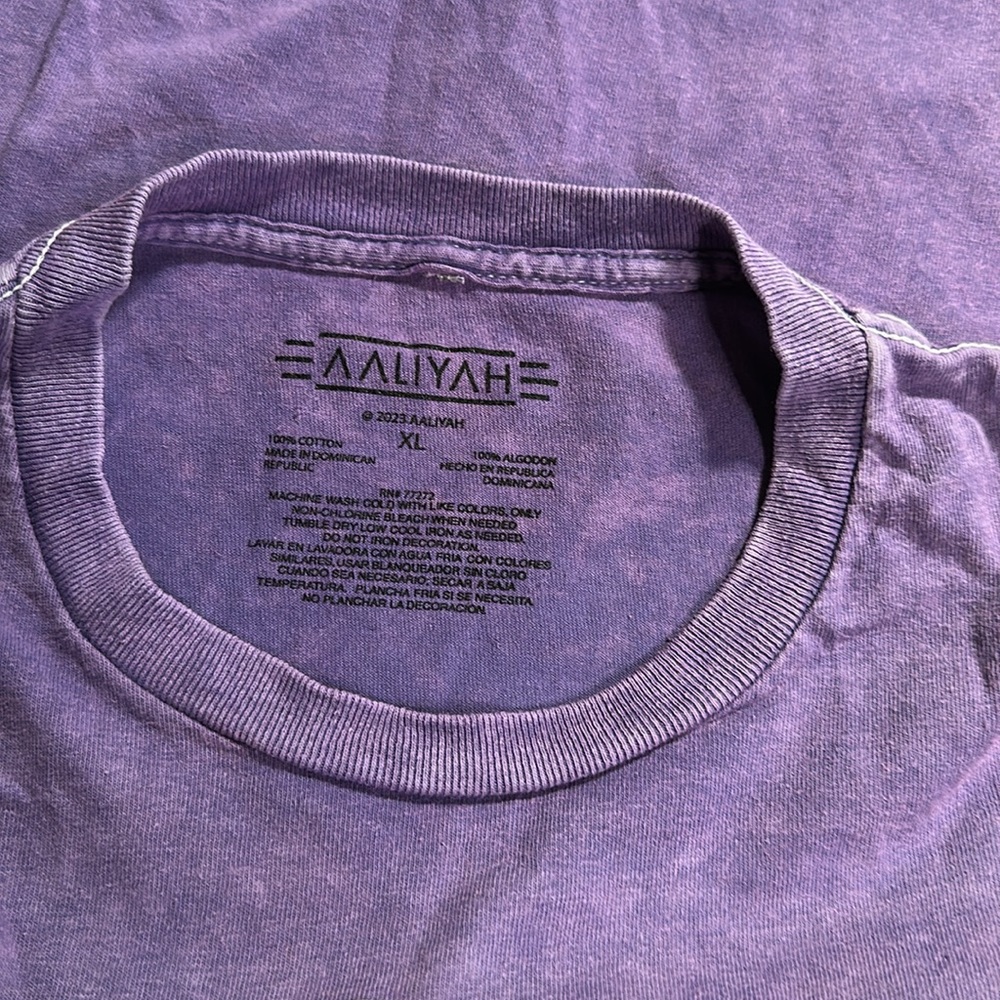 NWOT Aaliyah Graphic T-shirt - Picture 2 of 8